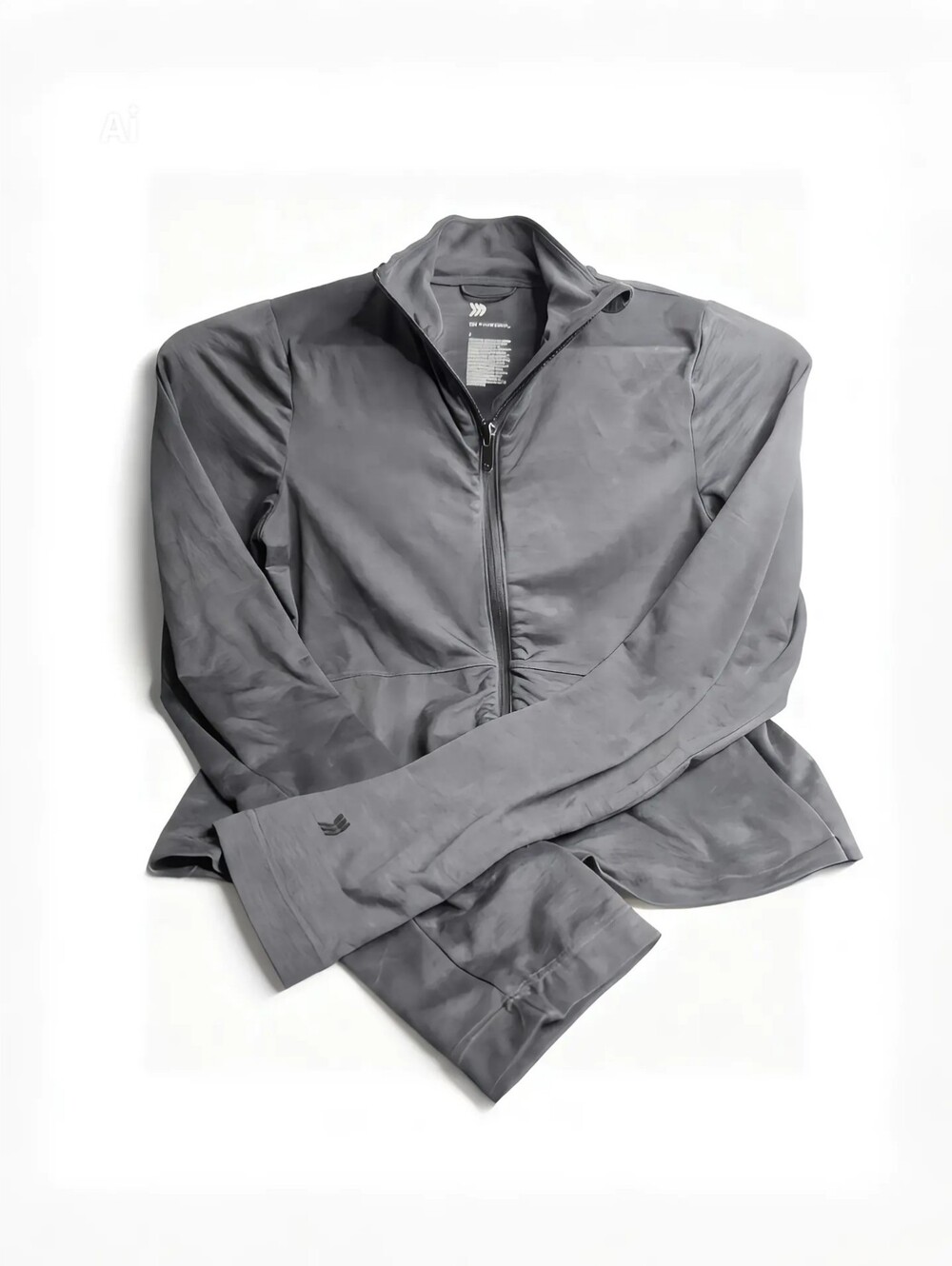 All In Motion Women's Charcoal Full-Zip Athletic Jacket